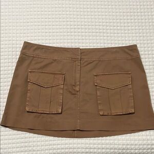 Lucky Brand Tan Mini Skirt